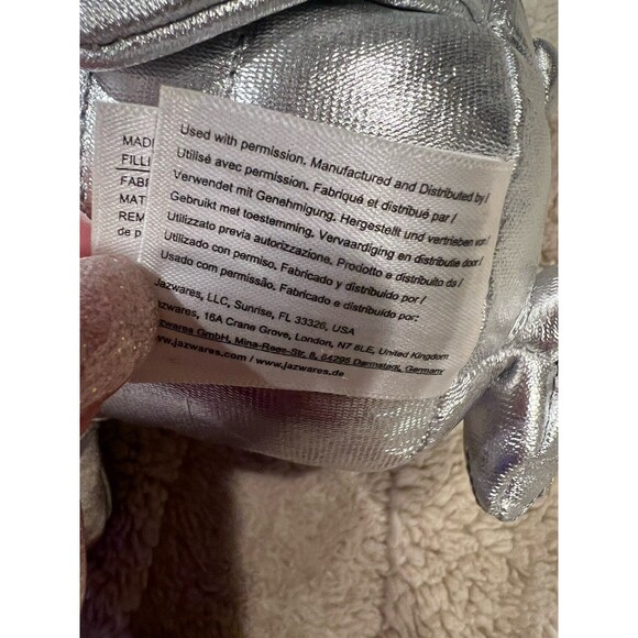 Pikachu Plush Silver Pokemon 25th Anniversary Chrome Gamestop - Picture 6 of 6